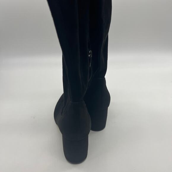 Marc Fisher Black Solid Tall Shaft Boots Size 10 M - Picture 9 of 10
